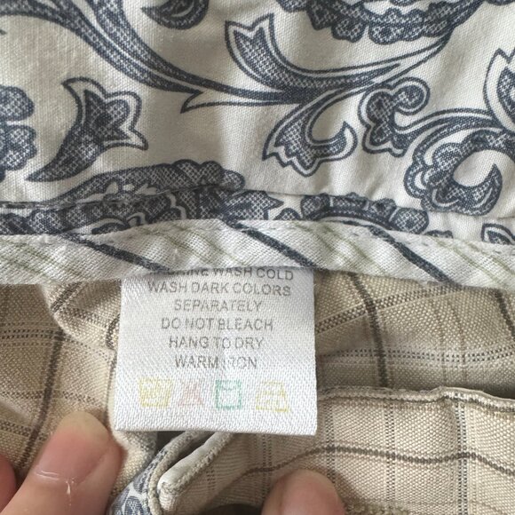 Men's Cotton Reels 1985 plaid shorts - Picture 2 of 4